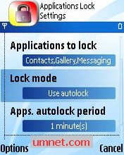 game pic for Tektronic SRL Advanced Phone Lock S60 3rd